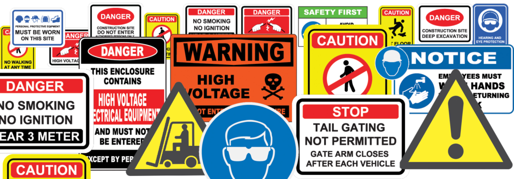Mining Safety Signs